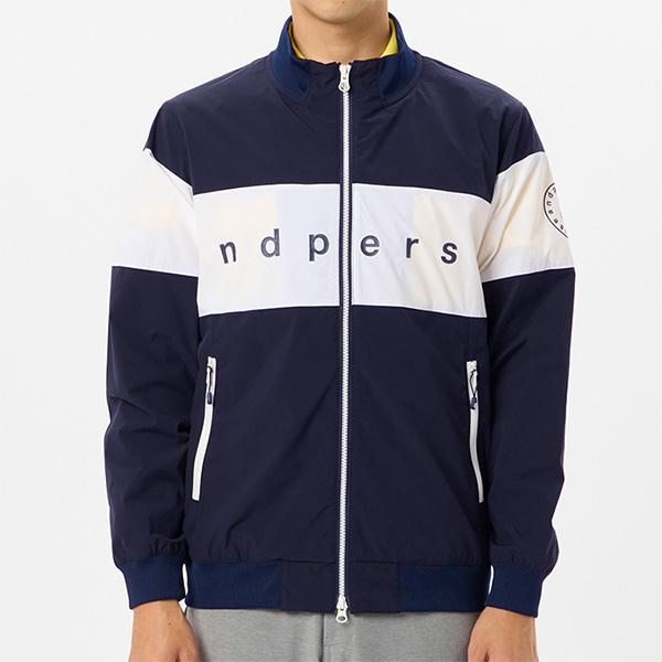 極美品・24AW✨アンパスィ　エアジャスターフルジップブルゾン　ゴルフ　中綿 and per se（アンパスィ） 長袖 フルジップブルゾン ストレッチ エ