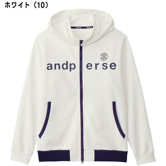 and per se（アンパスィ） ゴルフ エアロスウェット フーディー