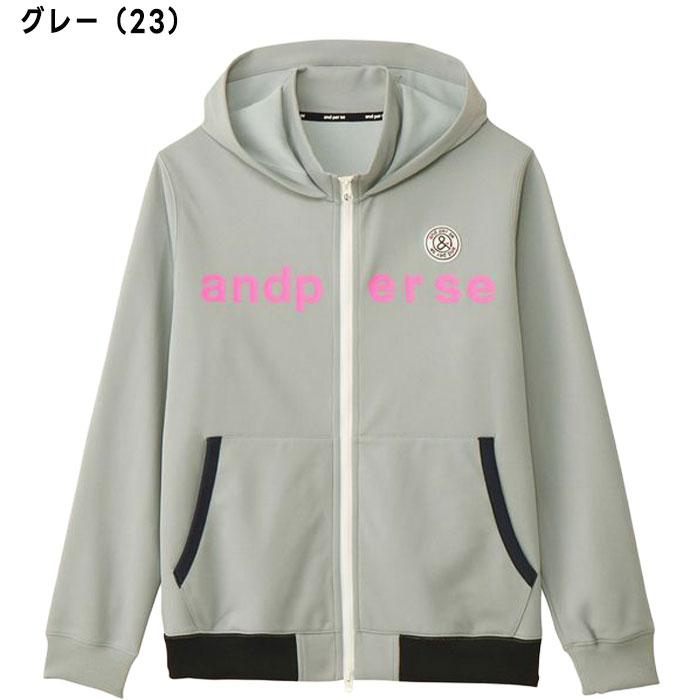 and per se（アンパスィ） ゴルフ エアロスウェット フーディー