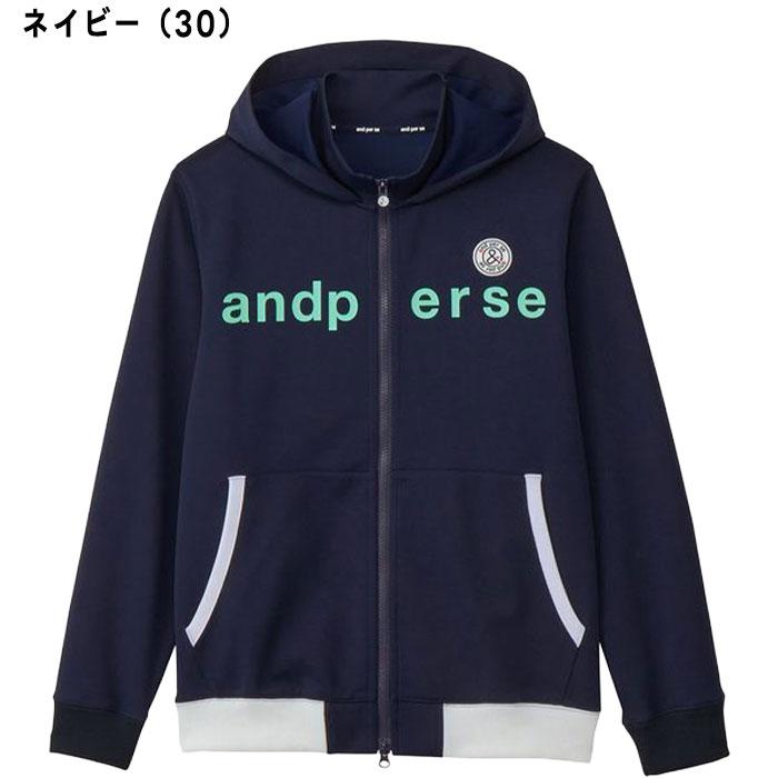 and per se（アンパスィ） ゴルフ エアロスウェット フーディー