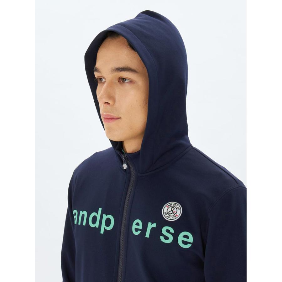 and per se（アンパスィ） ゴルフ エアロスウェット フーディー