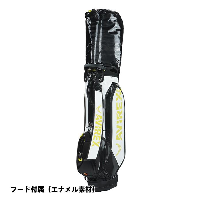 AVIREX（アヴィレックス） 在庫処分 ゴルフ 8.5型 キャディバッグ