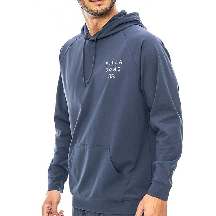 BILLABONG フード付きネイビーウェア　Mサイズ BILLABONG（ビラボン） 長袖 ウォームソフティー パーカー 水陸両用