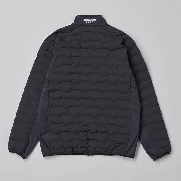 ★新品！ブリジストンゴルフ 中綿6WAYブルゾン【M】黒×灰 BRIDGESTONE GOLF ブリヂストン ゴルフ 長袖 フルジップ 中綿ブルゾン