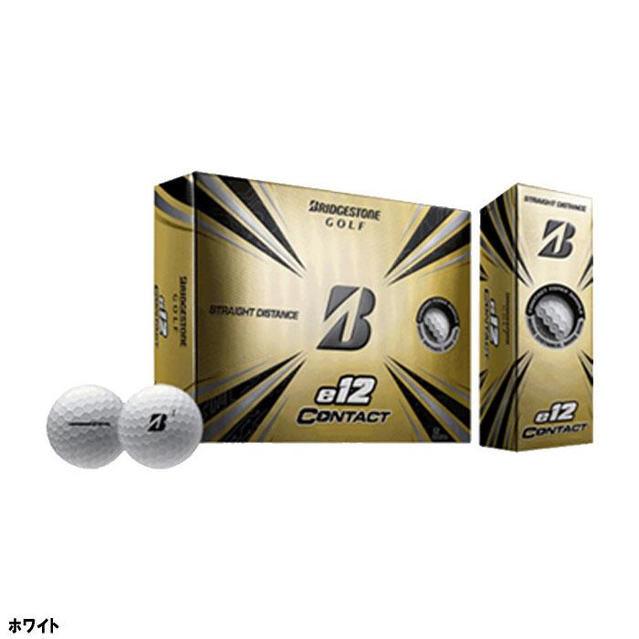 ブリヂストンゴルフボールe12 Contact ホワイト 2021年モデル BRIDGESTONE GOLF 【US仕様】ブリヂストンゴルフ ゴルフボール e12