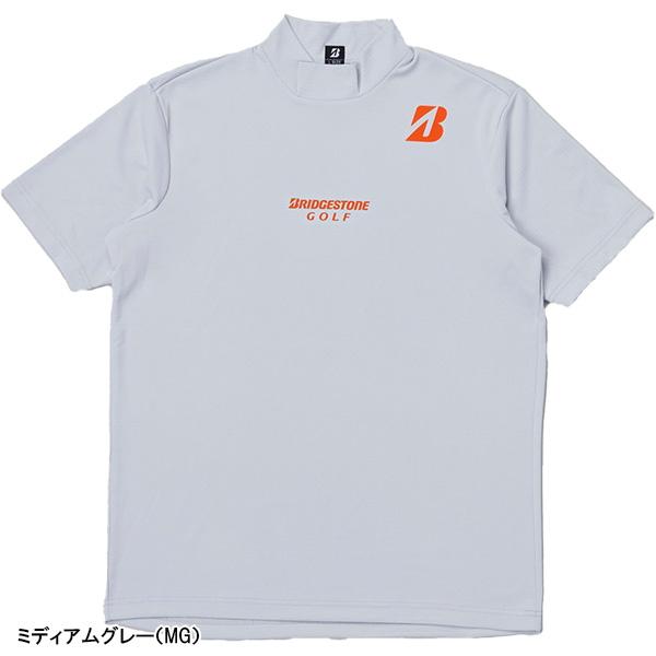BRIDGESTONE GOLF ブリヂストン ゴルフ 半袖 モックネックシャツ B-01