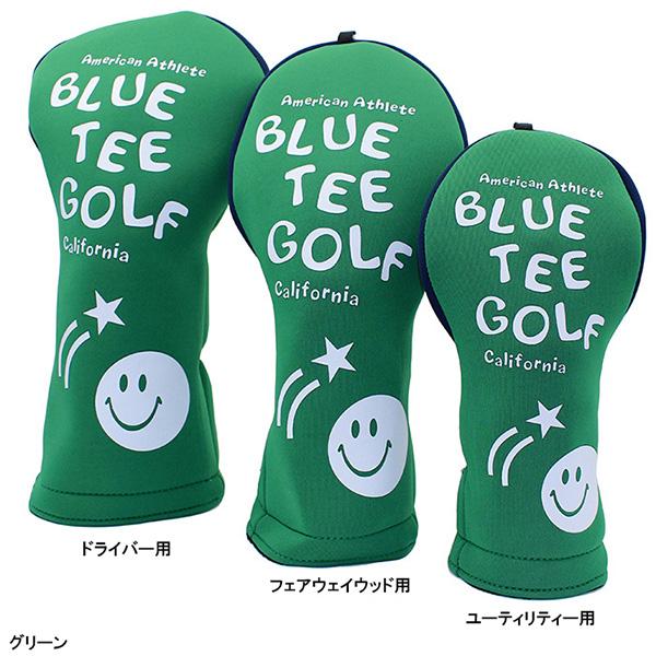 ブルーティーゴルフ　ヘッドカバーセット BLUE TEE GOLF ブルーティーゴルフ ヘッドカバー ドライバー用