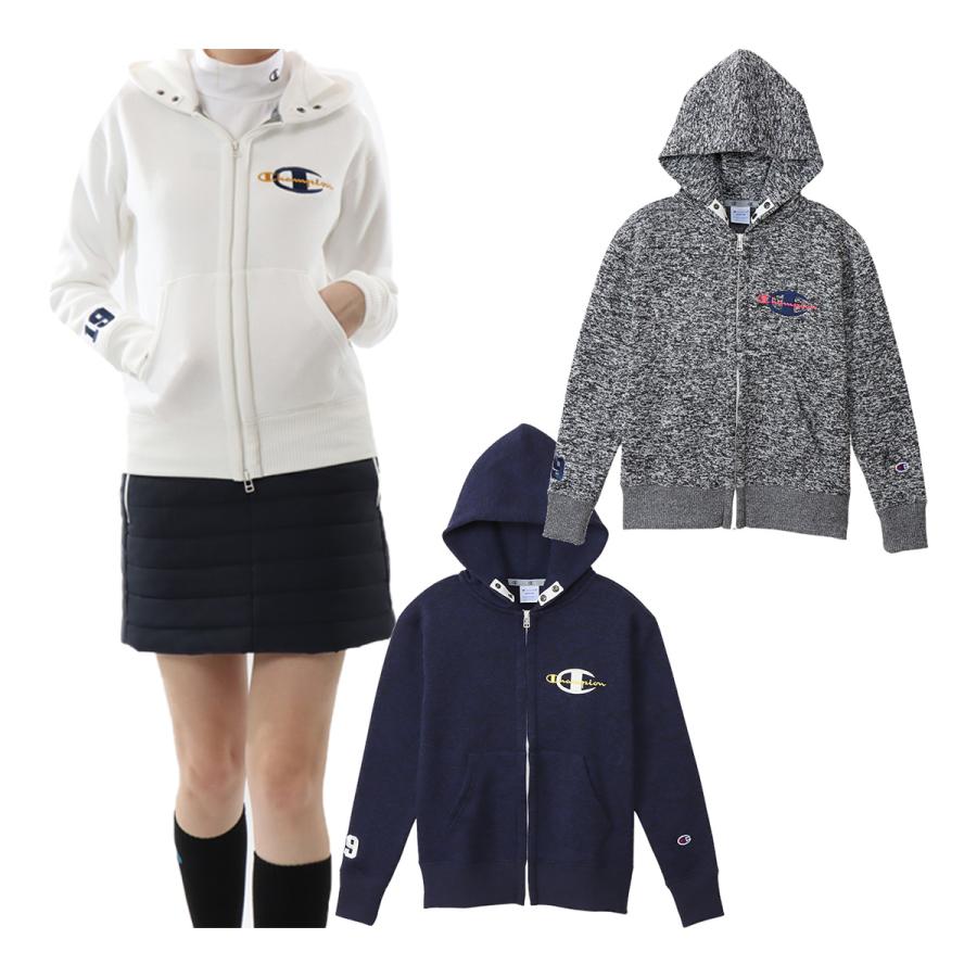 Champion（チャンピオン） レディース ゴルフ 長袖 フルジップ 
