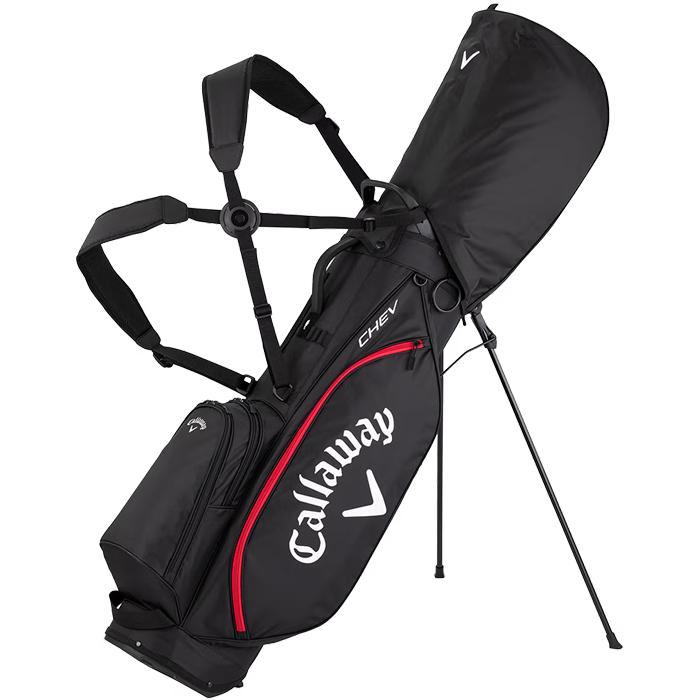 Callaway/キャロウェイ ゴルフ キャディバッグ９型【ブラック】美品！ Callaway（キャロウェイ） ゴルフ 9.0型 CHEV シェブ スタンド 26 JM