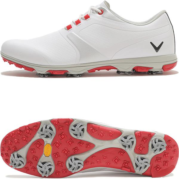 パーリーゲイツ スパイクレスシューズ　24.5cm Callaway キャロウェイ ゴルフシューズ シェブ スポーツ 2E相当