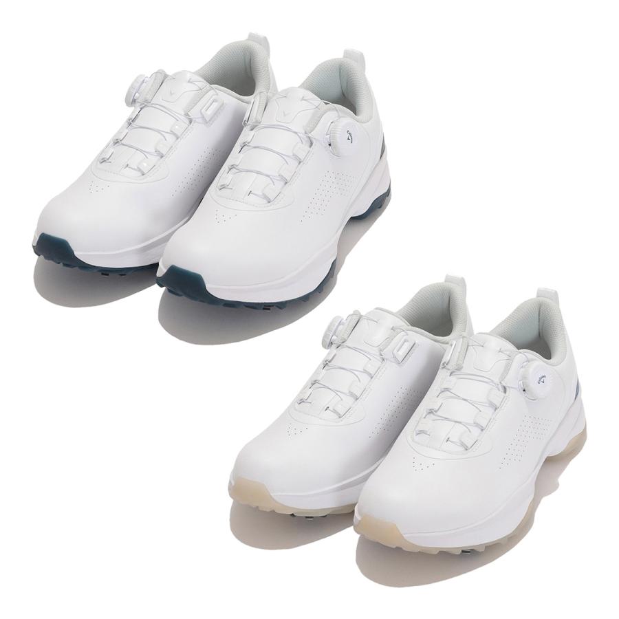 ２ラウンド使用 アディダス カオス 22 BOA ゴルフシューズ 27.5cm ADIDAS GOLF アディダス ゴルフ ゴルフシューズ ソーラー