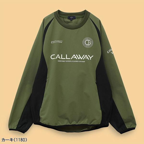 【新品】キャロウェイ／クルーネックブルゾン／ストレッチ／Ｍサイズ Callaway（キャロウェイ） 長袖 8WAYストレッチ クルーネックブルゾン