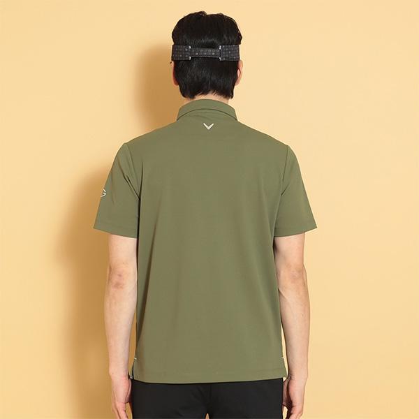 キャロウェイゴルフ　メンズ　ポロシャツ　新品未使用　Lサイズ　茶色 Callaway キャロウェイ ゴルフウェア ポロシャツ 半袖 メンズ