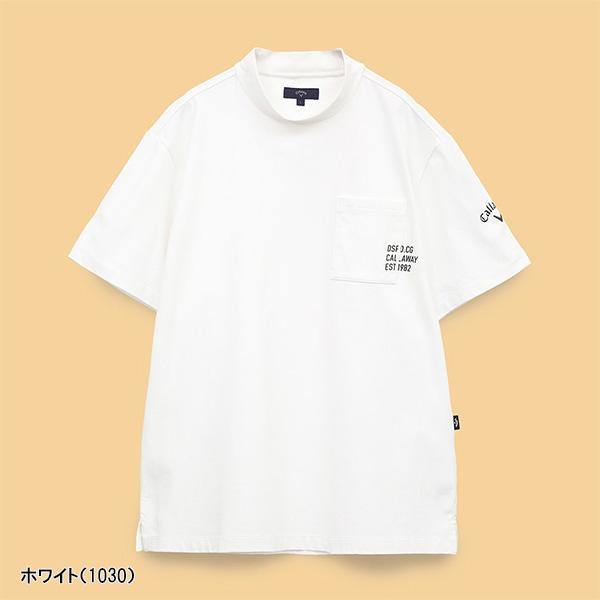 Callaway（キャロウェイ） 半袖 モックネックシャツ -3℃裏クール天竺