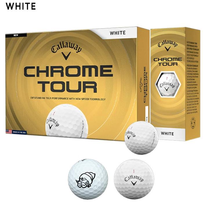 Callaway Chrome Tour ゴルフボール 12個入り Callaway（キャロウェイ） クロムツアー ゴルフボール 1ダース(12球入