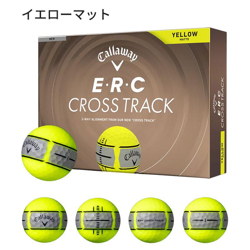 Callaway（キャロウェイ） E・R・C CROSS TRACK ゴルフボール 1ダース