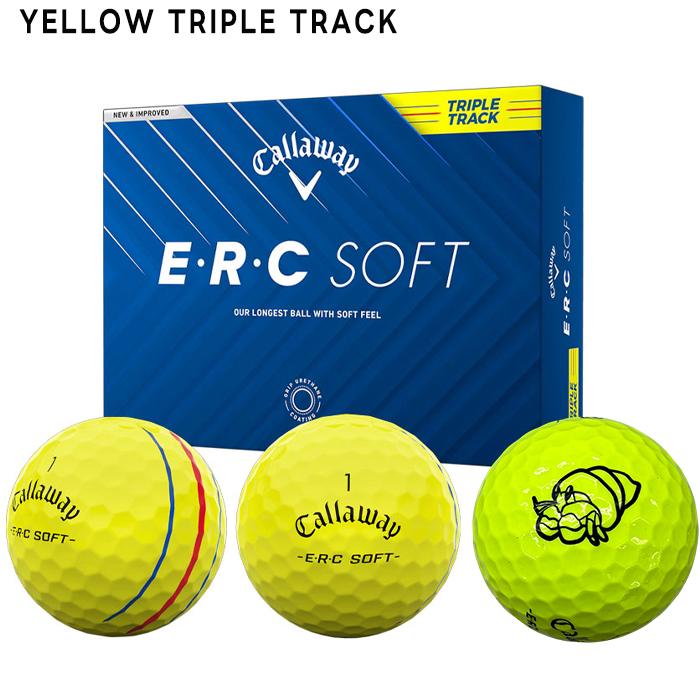 Callaway（キャロウェイ） E・R・C SOFT ゴルフボール 1ダース（12球