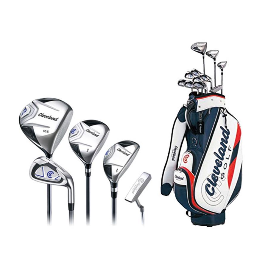 【新品キャディバック】Cleveland Golf クラブ11本セット Cleveland Golf クリーブランドゴルフ メンズ ゴルフクラブ