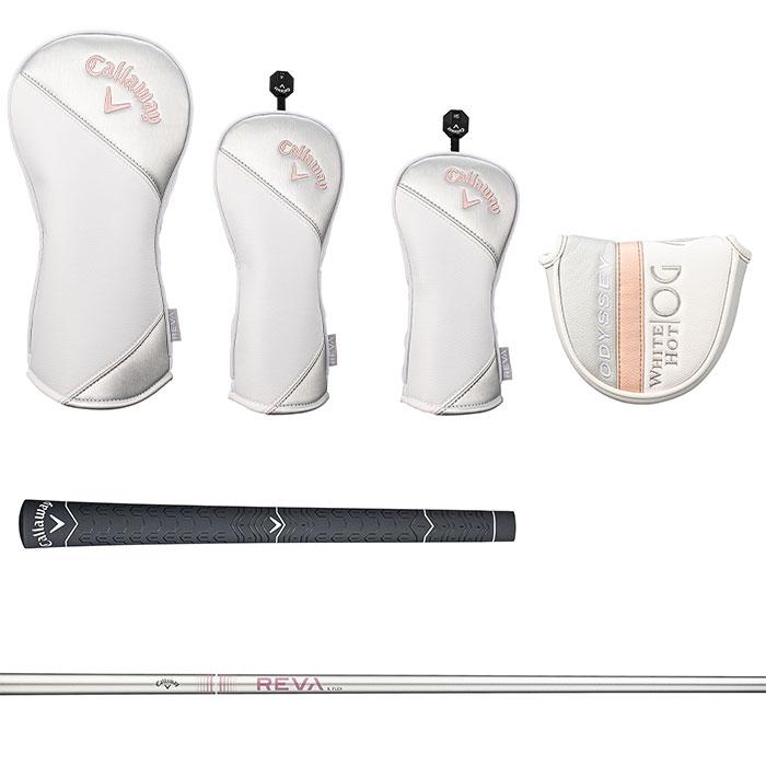 Callaway REVA レディースクラブ8本セット⭐︎おまけ付 右用 レディース 2024 キャロウェイ REVA 10点セット ゴルフ