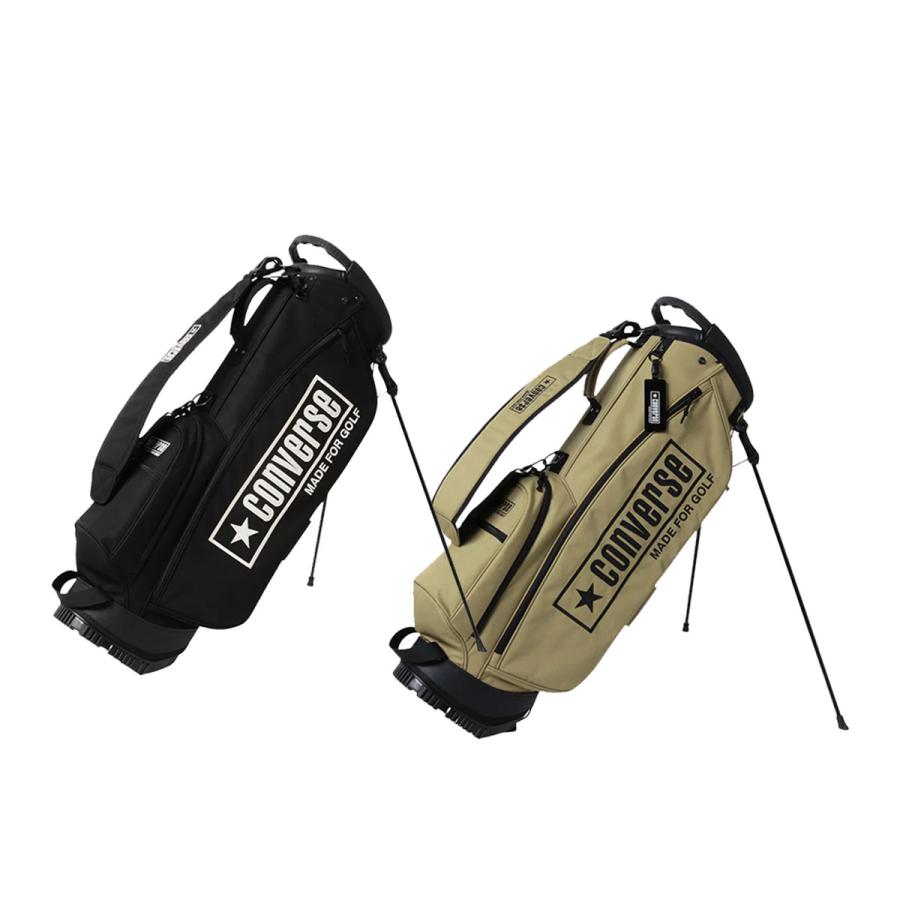 【中古】CONVERSE スタンド式キャディバッグ 9型 素敵でユニークな 中古】CONVERSE スタンド式キャディバッグ 9型