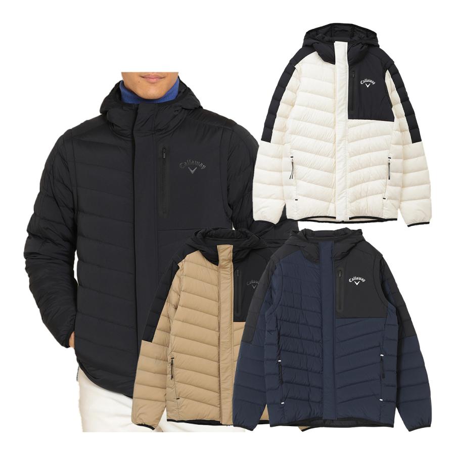 キャロウェイ Callaway ゴルフウェア ダウンブルゾン ベスト 2way