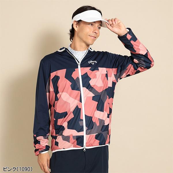 Callaway（キャロウェイ） 長袖 フルジップ ブルゾン カモフラ柄スター