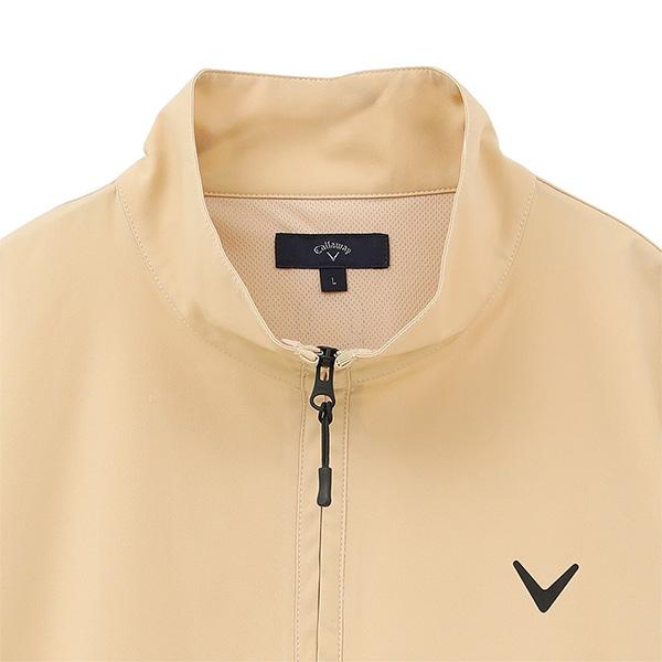 Callaway レディース ゴルフウェア トップス ブルゾン ベージュ　ＬＬ Callaway キャロウェイ ウェア ブルゾン レディース ゴルフ