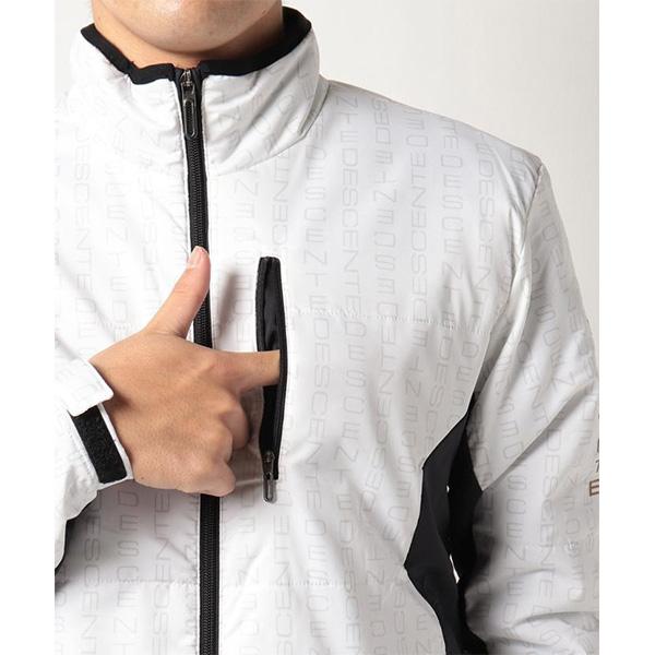 美品【デサントゴルフ】メンズ フルジップボンバージャケット デサントゴルフ DESCENTE ゴルフ フルジップジャケット -デサント