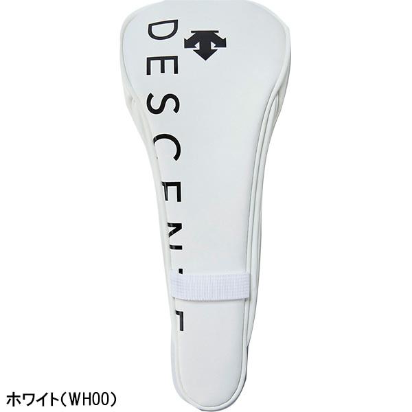 DESCENTE ゴルフバッグ ホワイト ドライバーカバーマグネット式付き DESCENTE（デサント） デサントゴルフ ヘッドカバー ドライバー用