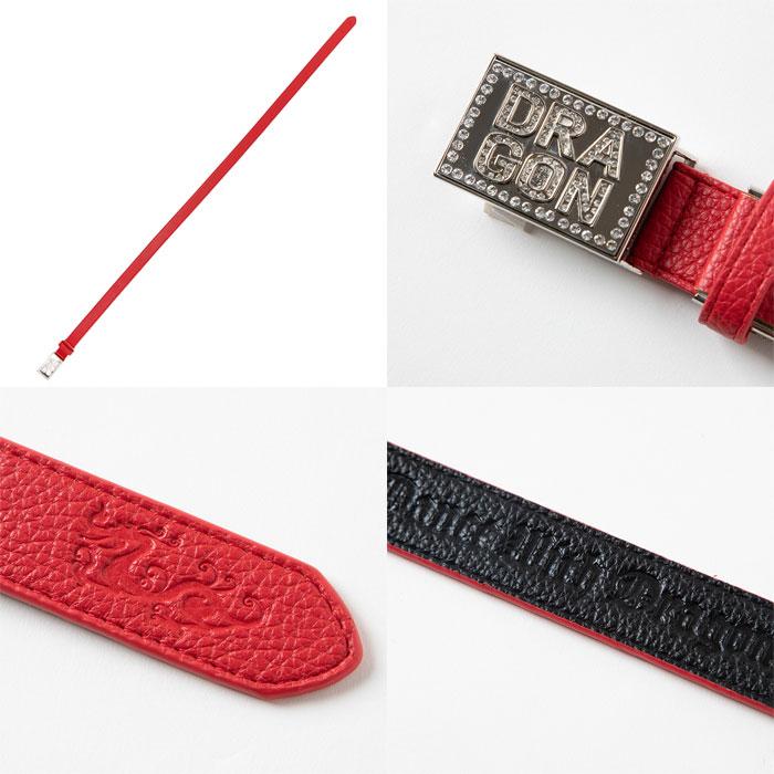 ダンスウィズドラゴン スライド バックル ベルト ゴルフ 長さ調整可　3点セット ダンスウィズドラゴン スライド バックル ベルト ゴルフ 長さ