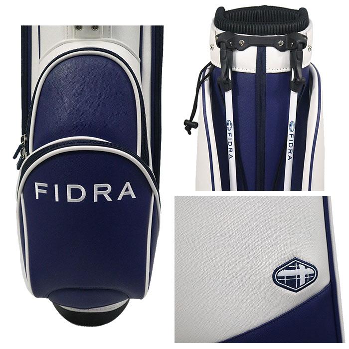 FIDRA（フィドラ） 在庫処分 9.5型 スタンドキャディバッグ 2TONE