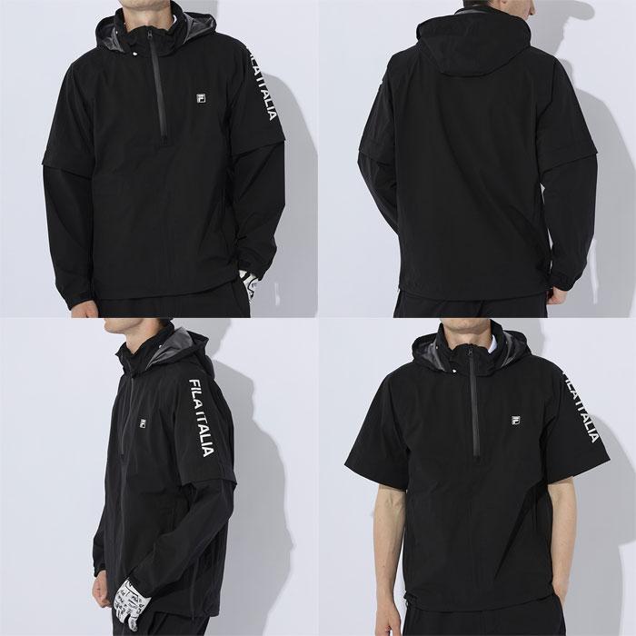 FILA（フィラ） ゴルフ レインウェア 上下セット（ジャケット パンツ