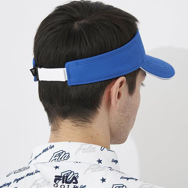 FILA（フィラ） ゴルフ ゴルフバイザー 柔らかツバサンバイザー メンズ