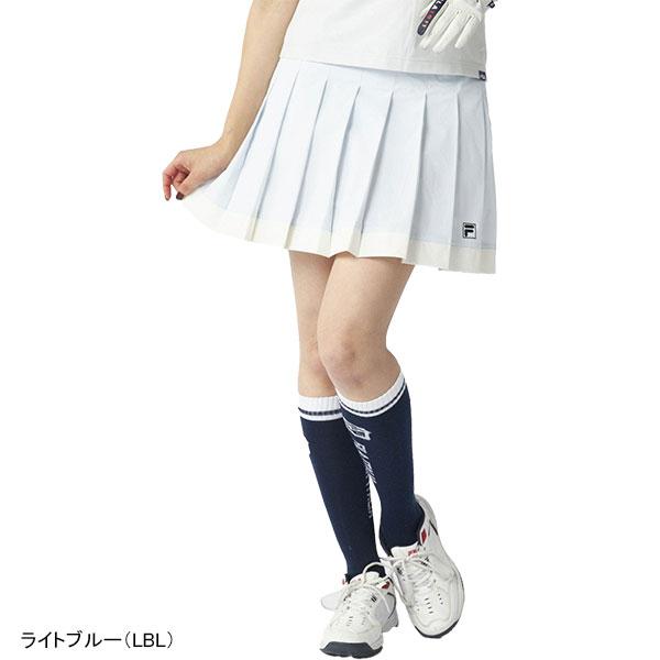 FILA GOLF レディース フィラ ゴルフ 裾ラインプリーツスカート 755