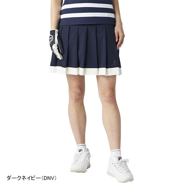FILA GOLF レディース フィラ ゴルフ 裾ラインプリーツスカート 755