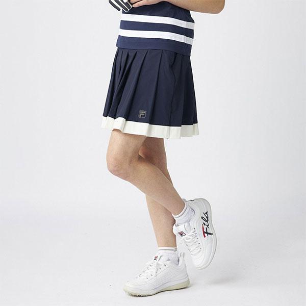 FILA GOLF レディース フィラ ゴルフ 裾ラインプリーツスカート 755