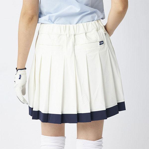 FILA GOLF レディース フィラ ゴルフ 裾ラインプリーツスカート 755
