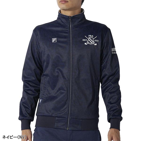 FILA GOLF フィラ ゴルフ 長袖 フルジップ ブルゾン カモ柄