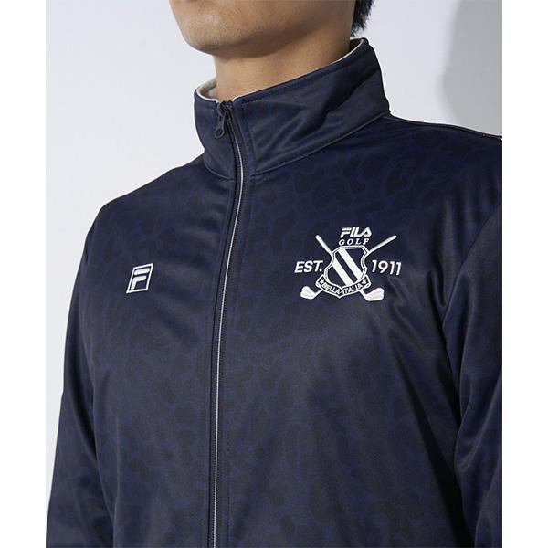 FILA GOLF フィラ ゴルフ 長袖 フルジップ ブルゾン カモ柄