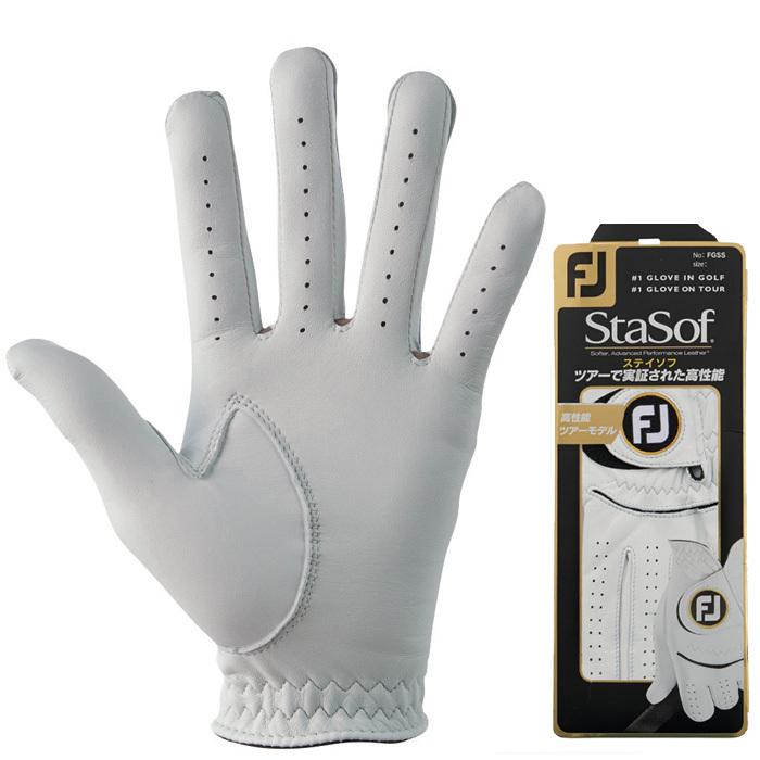 FootJoy（フットジョイ） ゴルフグローブ ステイソフ 20 片手用（左手