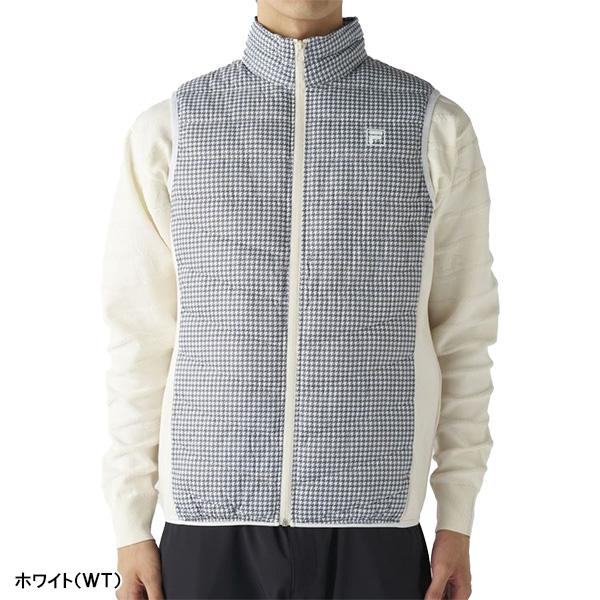 FILA GOLF フィラ ゴルフ フルジップ ベスト 極薄ハイブリッドダウン