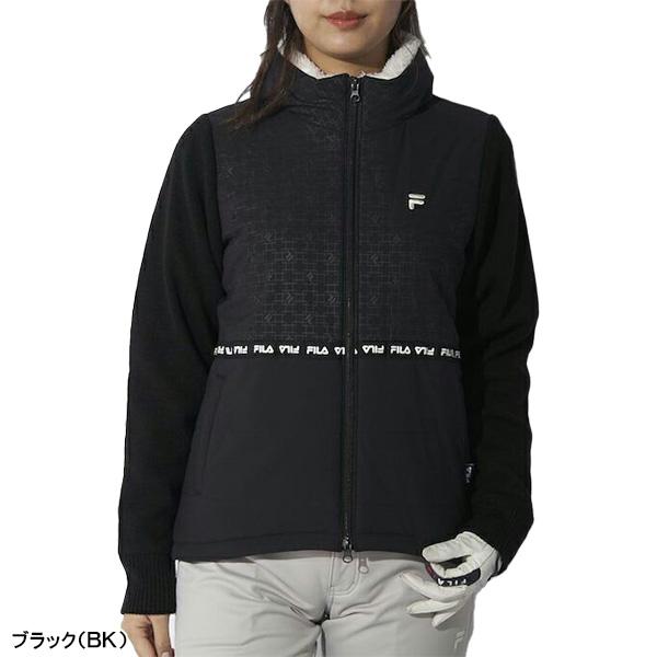FILA GOLF レディース フィラ ゴルフ 長袖 フルジップ 中綿 ブルゾン