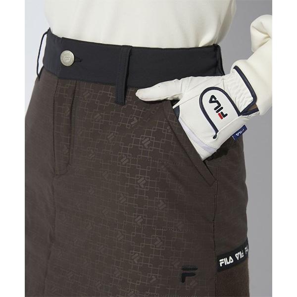 FILA GOLF レディース フィラ ゴルフ スカート 裾ニット中綿スカート