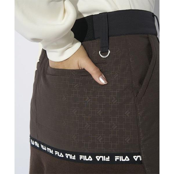 FILA GOLF レディース フィラ ゴルフ スカート 裾ニット中綿スカート