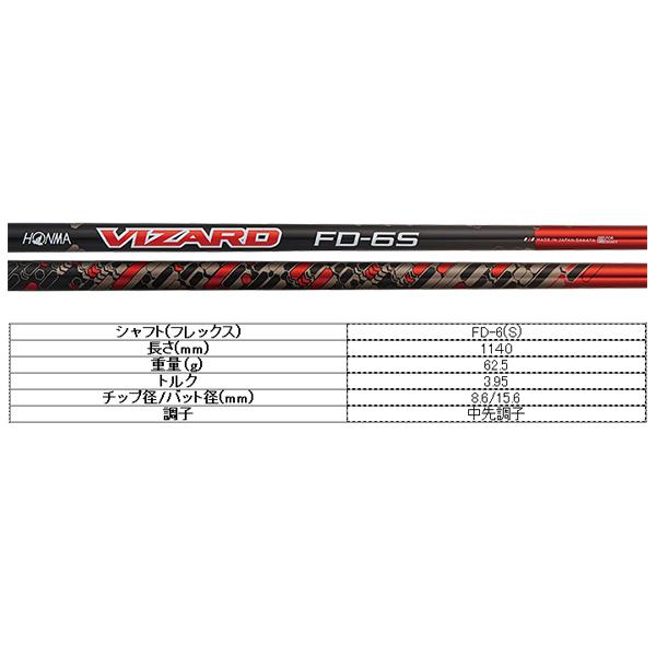 本間ゴルフ ツアーワールド TR21 ti フェアウェイウッド VIZARD FD シャフト_3