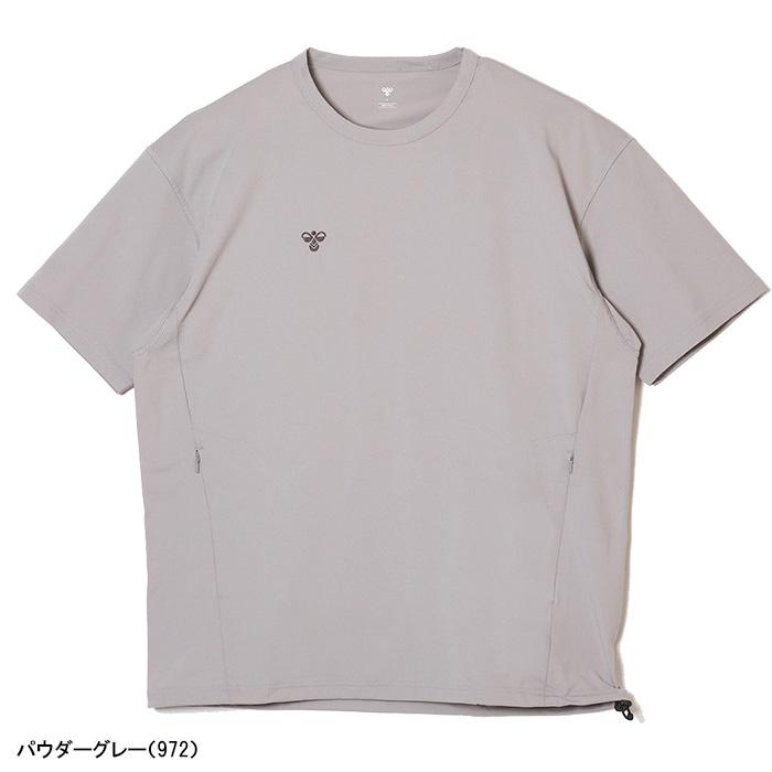 ヒュンメル hummel 半袖 Tシャツ PLAY UVカット半袖Tシャツ メンズ HAP4239 ウェア シャツ スポーツ トレーニングウェア タウンユース 2026年春夏モデル | hummel | 07