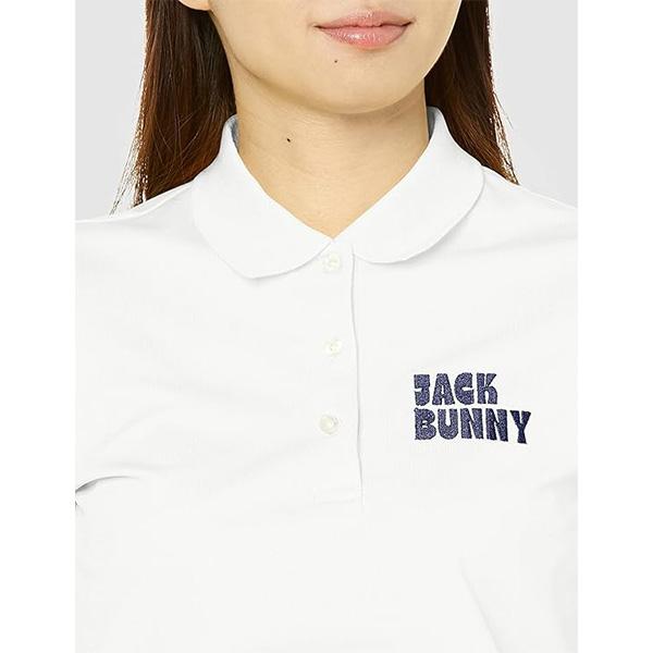 Jack Bunny!!（ジャックバニー） レディース 半袖 ポロシャツ ソロ