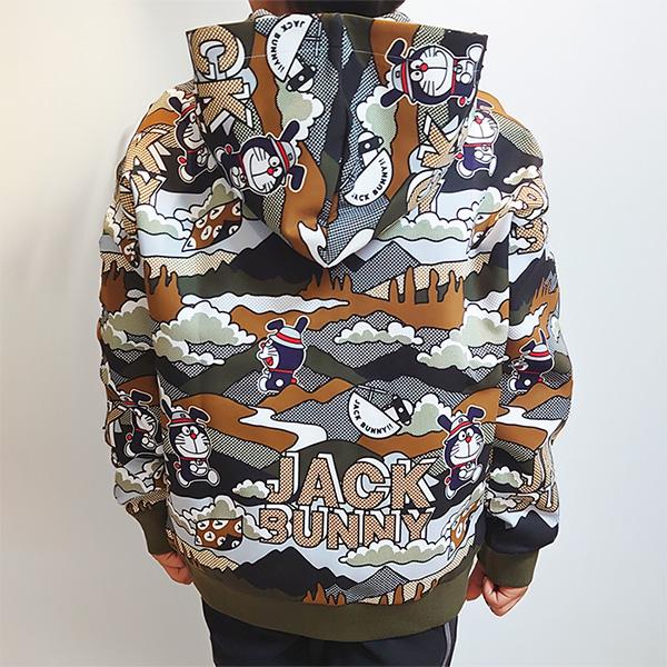 Jack Bunny!!（ジャックバニー） キッズ 長袖 フルジップ スウェット 