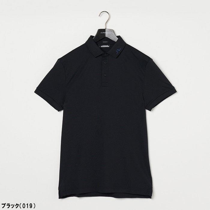 【美品】J LINDEBERG バックブリッジポロ メンズ黒 J.LINDEBERG（ジェイリンドバーグ） J.リンドバーグ ゴルフ バック