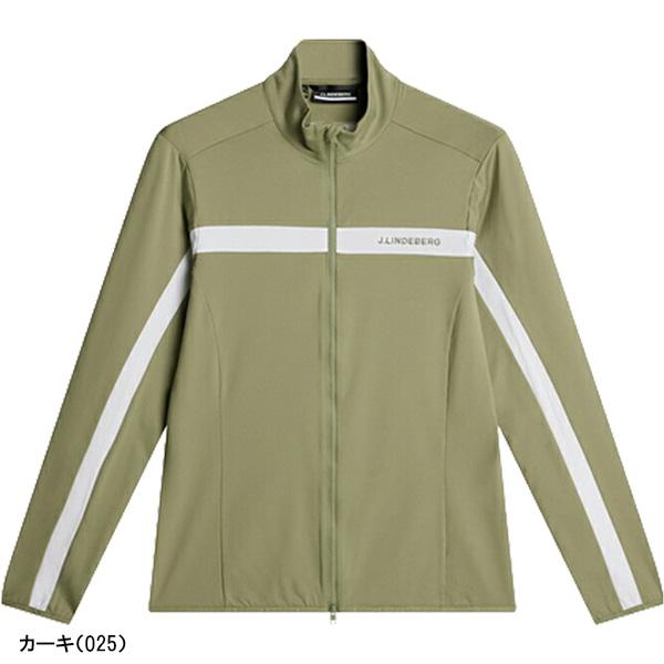 J.リンドバーグ ゴルフ 長袖 フルジップ ミッドレイヤーブルゾン 071 
